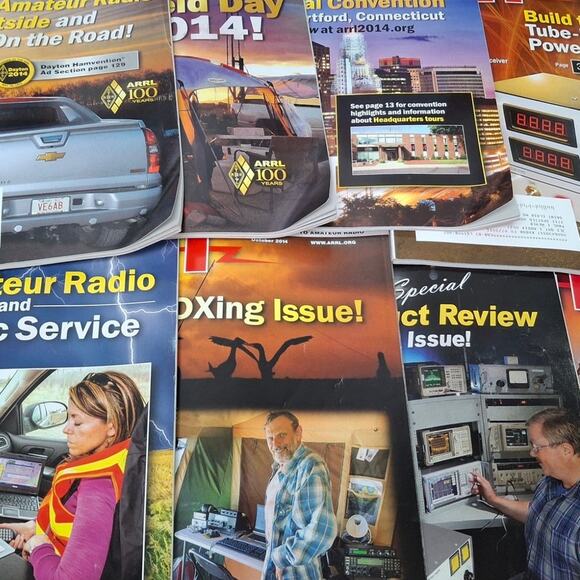 2014 QST National Assn Amateur Radio Magazine FULL Year 12 Issues Lot - Picture 3 of 6